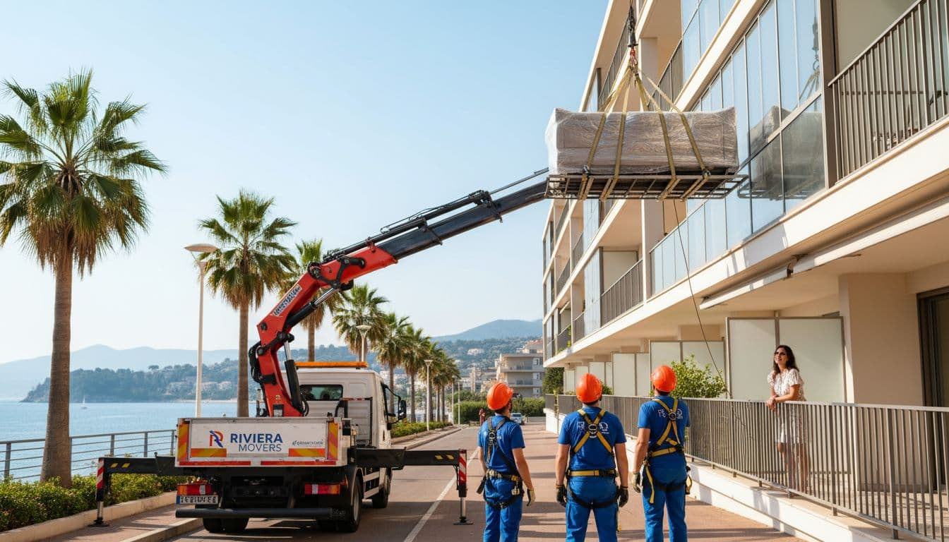 Monte-meuble Azur Levage, étape 03 : Réalisation & Satisfaction pour votre déménagement ou levage